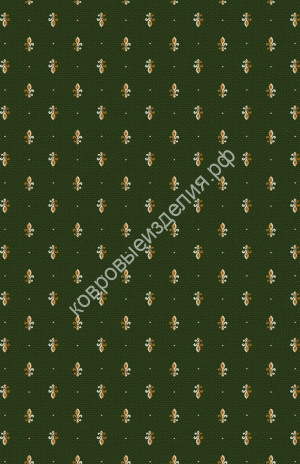 Ковролин E003 GREEN коллекция ETALON Зеленый