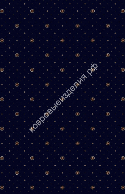Ковролин Классический Тканный E 001 - DARK NAVY ETALON Синий