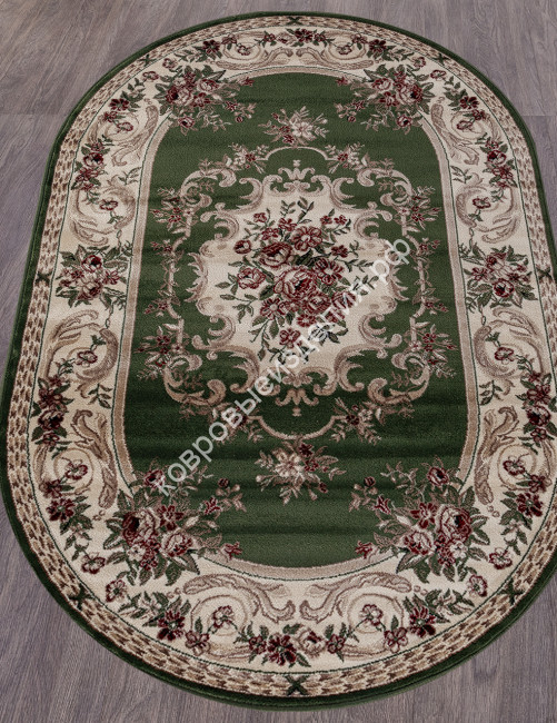 Ковер COLIZEY (КОЛИЗЕЙ) D057-GREEN-OVAL