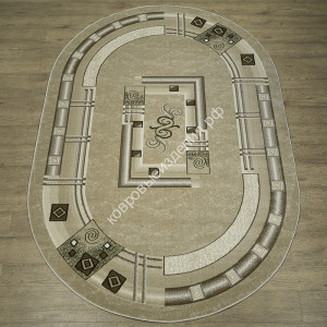 Ковер Круиз 22413 29766, Овал 2.0x4.0 м