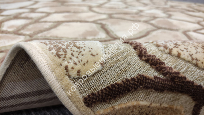 Ковер Tiffany Stone Beige/ Камушки Беж. Бельгия Вискоза 2.0х2.9