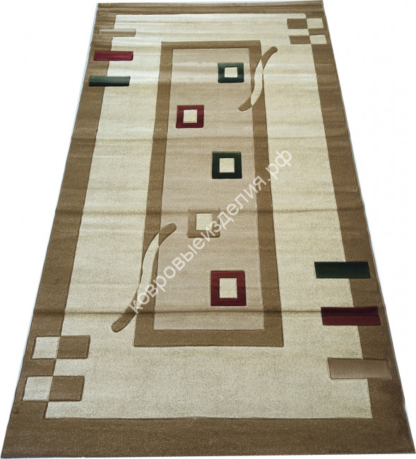 Ковер "Imperial Carving" (1347_CREAM / D.BEIGE) Прямой 2,0х3,0