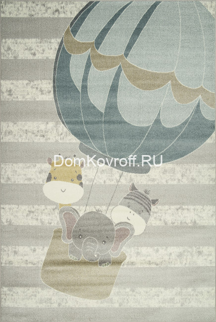 Ковер Детский ИЗУМРУД / IZUMRUD F263 LIGHT GRAY (фабрика Меринос / Merinos)