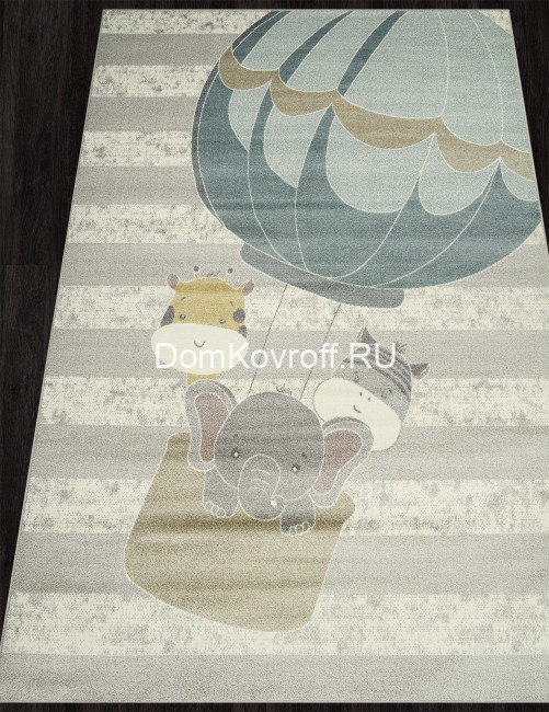 Ковер Детский ИЗУМРУД / IZUMRUD F263 LIGHT GRAY (фабрика Меринос / Merinos)
