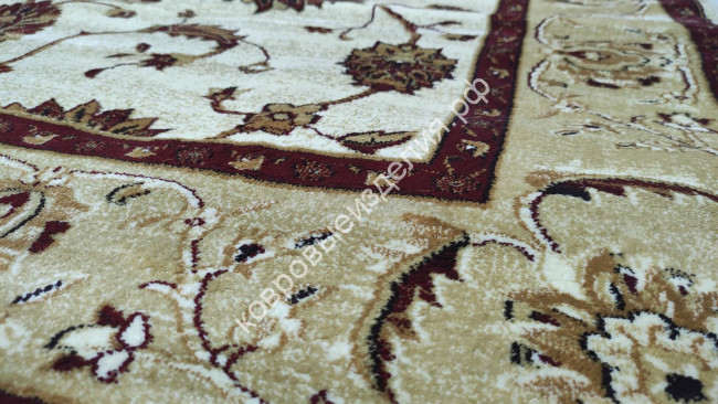 Ковер "Kandahar" (2007B_KEMIK / SARI) Прямой 1,5х2,3
