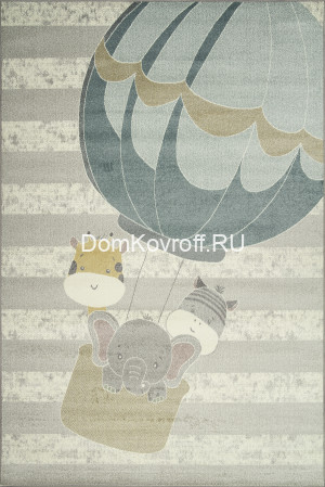 Ковер Детский ИЗУМРУД / IZUMRUD F263 GRAY (фабрика Меринос / Merinos)
