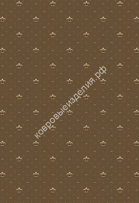 Ковролин Классический Тканный ETALON E027 DARK BEIGE (Лилия / Пика) Коричневый